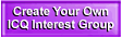 Create your own ICQ interest group
